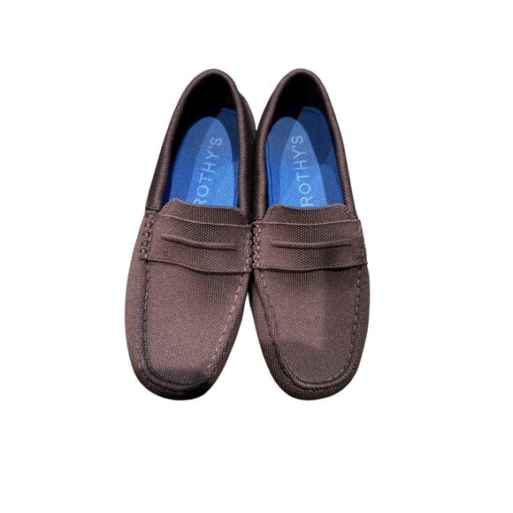 ROTHYS Driver Loafers in Graphite Mens Size 7.5 - Picture 1 of 7
